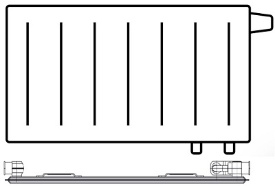 VK 10 Spodní pravé připojení